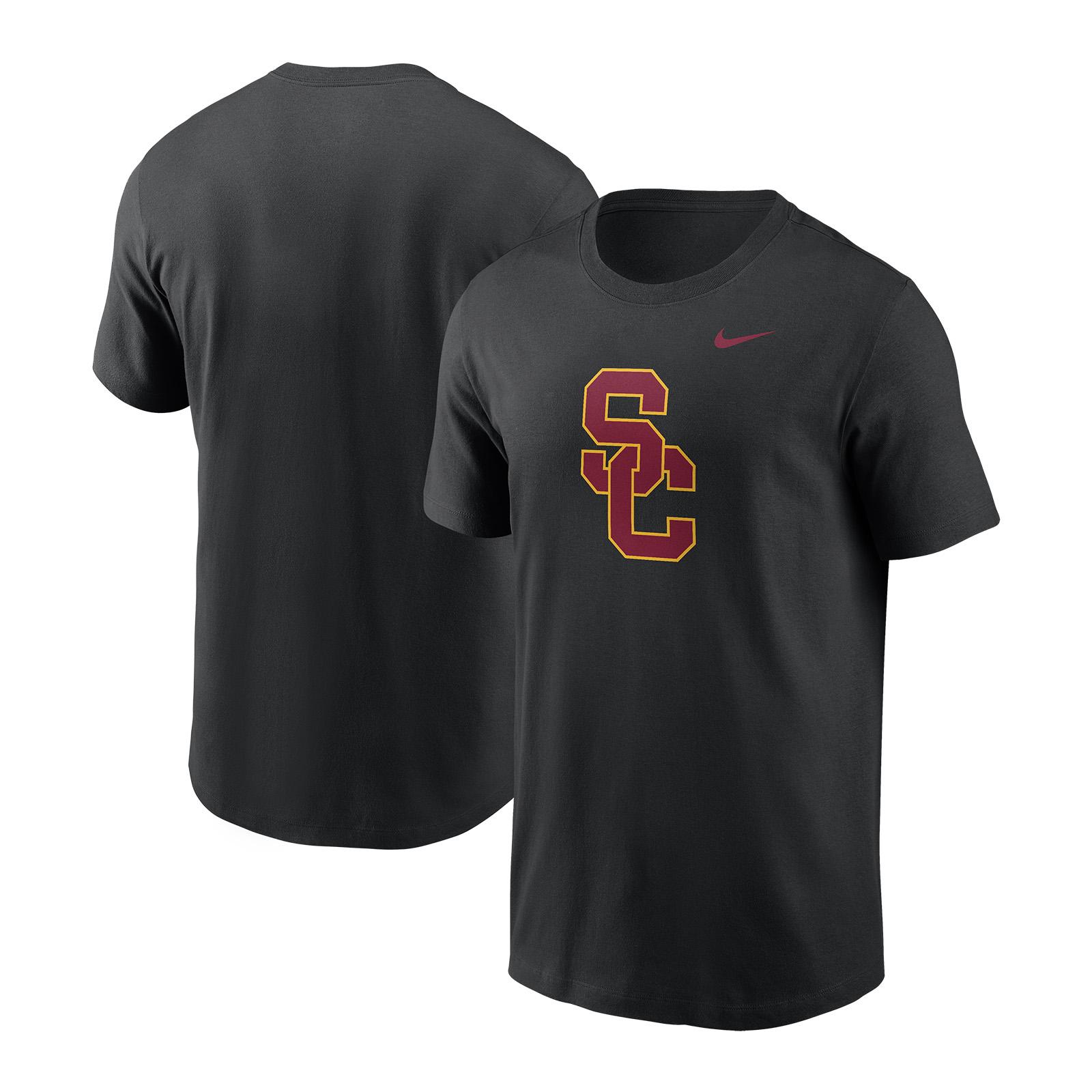 USC Trojans Men's Champion White Script Jersey Long Sleeve T-Shirt